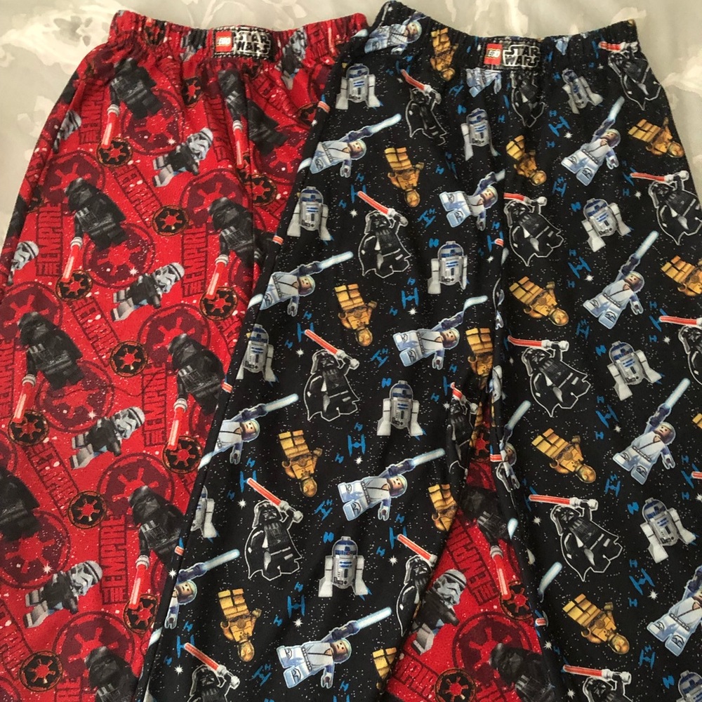 2-Pack Boys LEGO Star Wars Pajama Pants (Size 8)